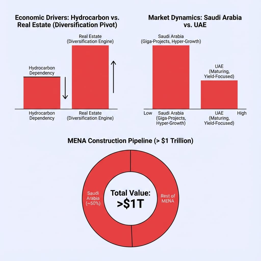 MENA Real Estate Market Analysis – Monthly Sector Insights