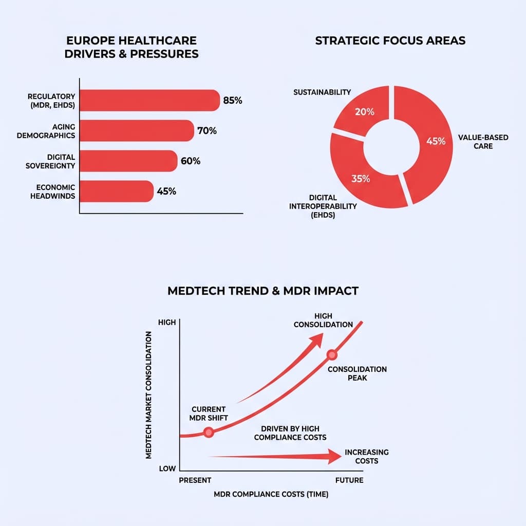 Europe Healthcare Industry Report – Regulatory & Market Shifts